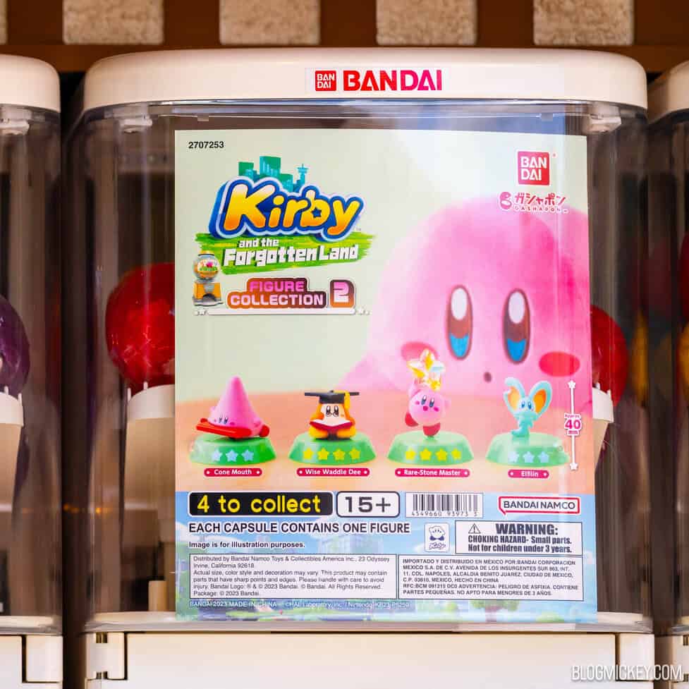 Gashapon Kiosk Now Open in EPCOT's Japan Pavilion Featuring One